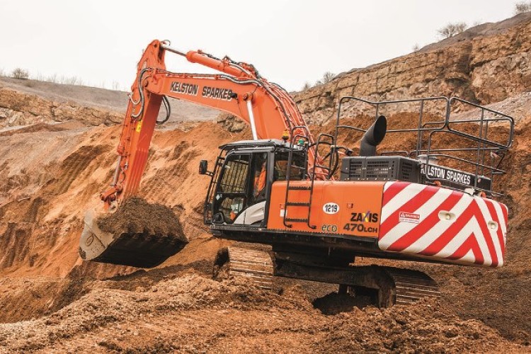 A Hitachi Zaxis ZX470LCH-5