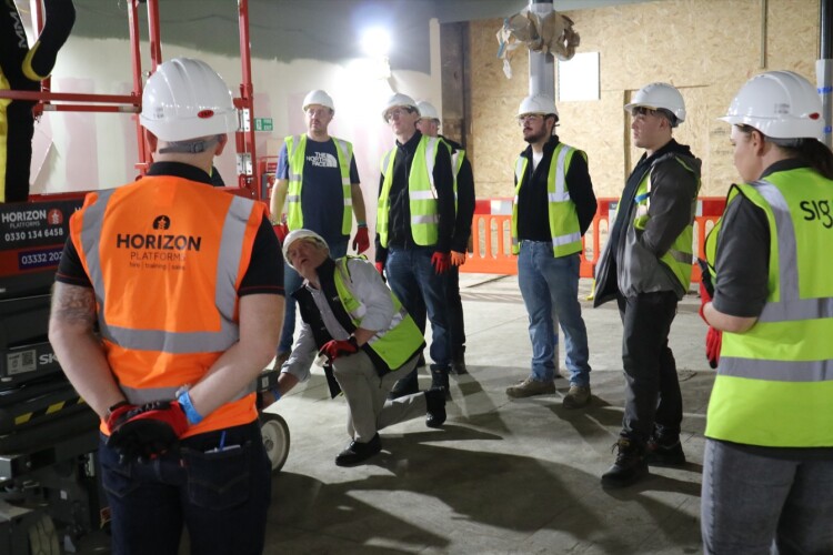 Horizon's MEWP awareness and rescue session