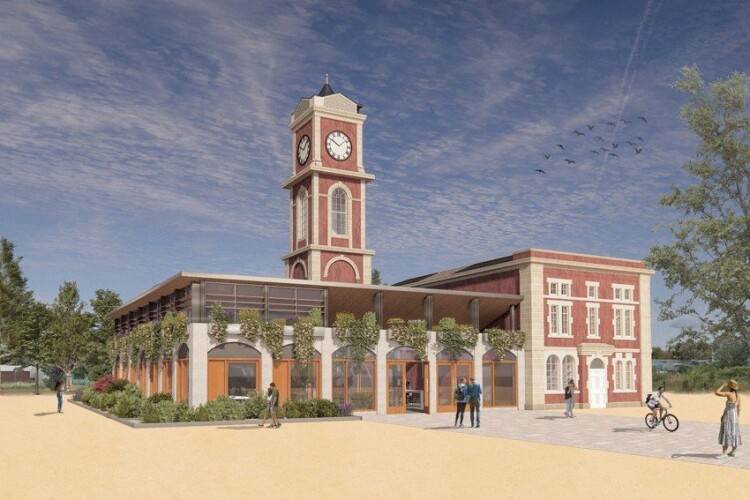 The Victorian old town hall is being converted to office space