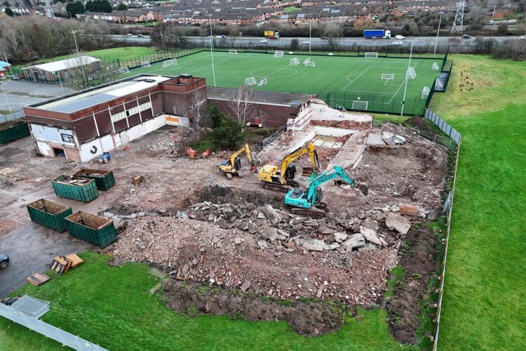 Freeley on site