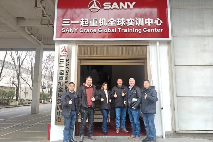 Crowland Cranes and Sany UK recently visited Sany&rsquo;s global training centre in Ning Xiang, China