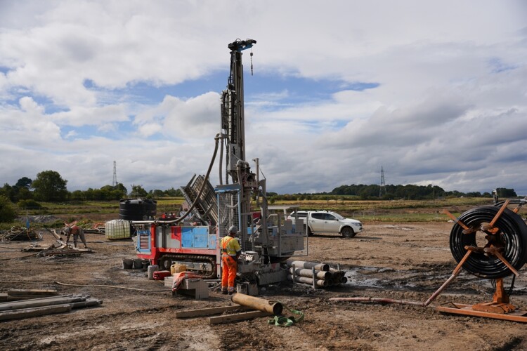 UKPS and Rendesco are sinking 47 boreholes to extract geothermal energy,