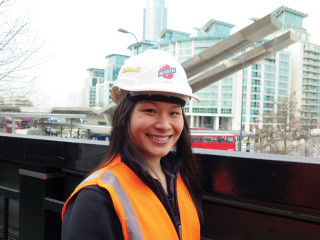 Section engineer Lani Tan is also BIM coordinator for the project