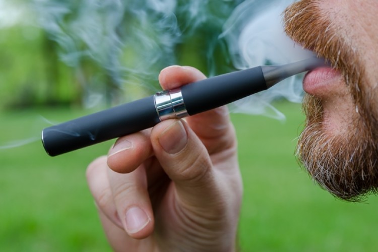 E-cigarettes are battery-operated devices that simulate the act of tobacco smoking but without the smoke