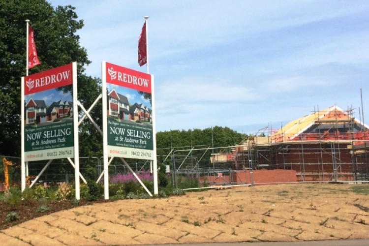 Another Redrow development in Kent