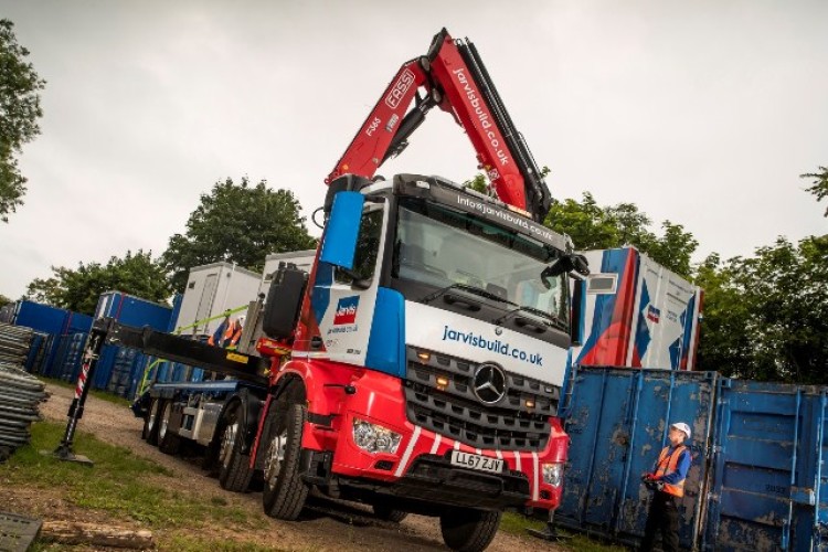 Jarvis Contracting's new flagship lorry loader
