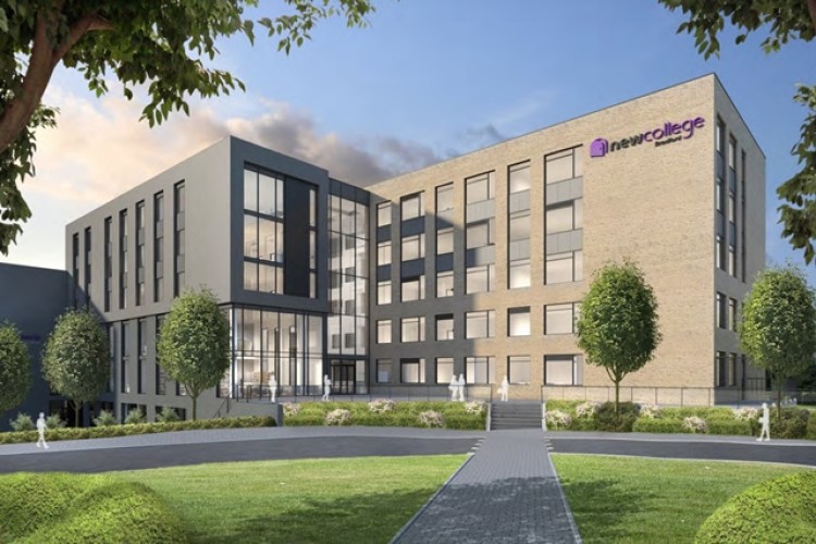 CGI of New College Bradford