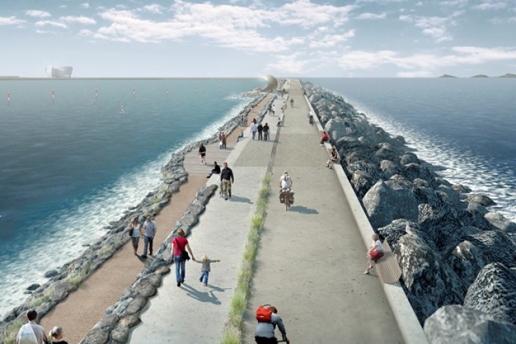 Tidal Lagoon Power wants to place five million tonnes of rock in Swansea Bay to build a 9.5km breakwater