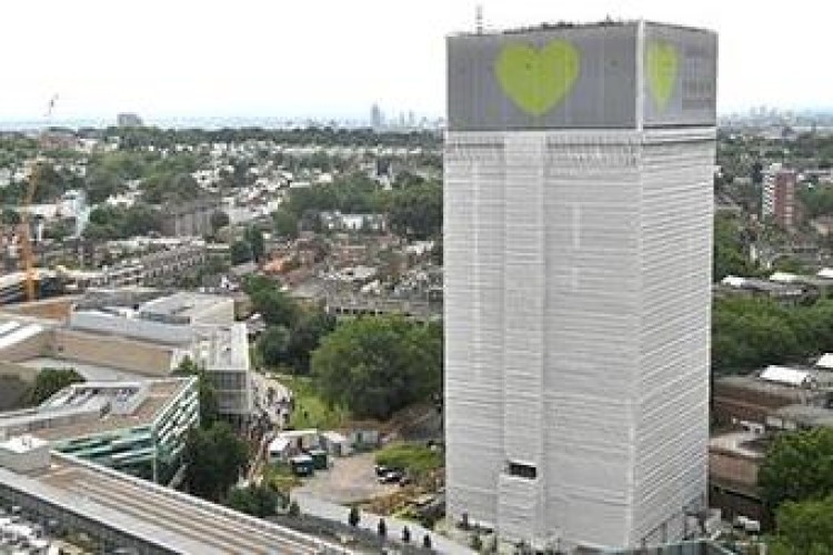 Grenfell Tower today [Image: iStockphoto]