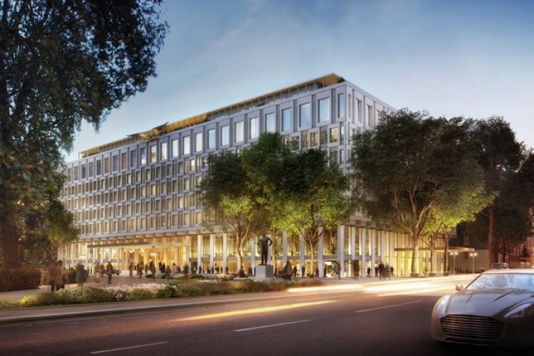 The former US embassy in Grosvenor Square is being converted into a hotel