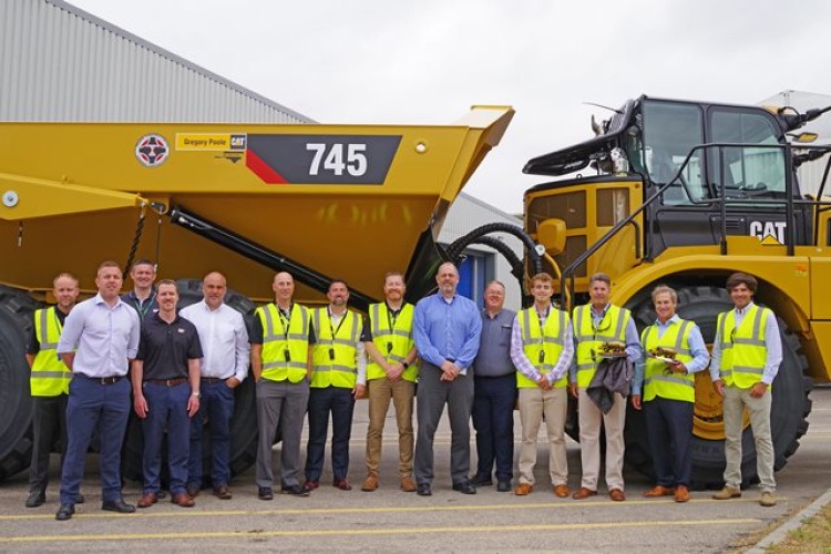 The 50,000th unit was a Cat 745