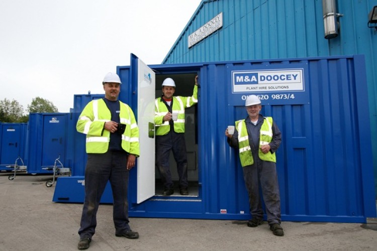 Doocey crew checks out new facilities