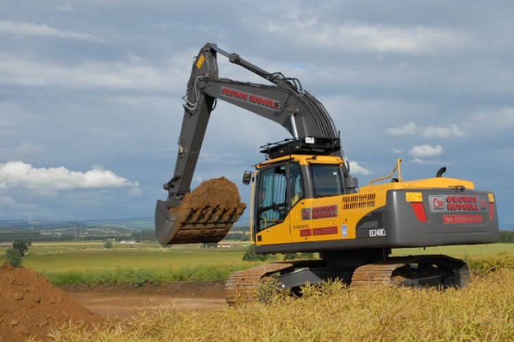 George Russell&rsquo;s new Volvo EC240C