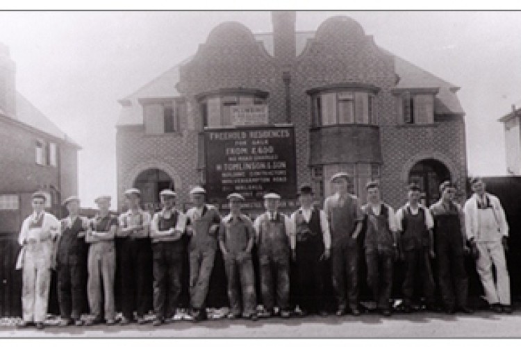 The olden days at H Tomlinson & Son