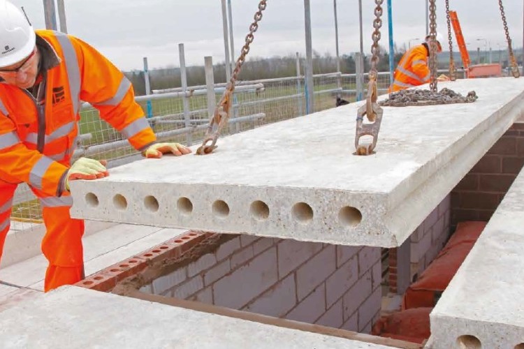 Bison hollowcore flooring