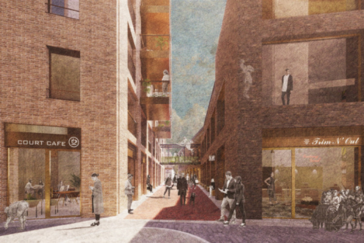 Landmark Court has been designed by Allies & Morrison