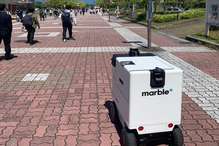 Marble Robot's robots are more like drinks carts than R2D2 or Marvin the Paranoid Android (and therefore probably more useful