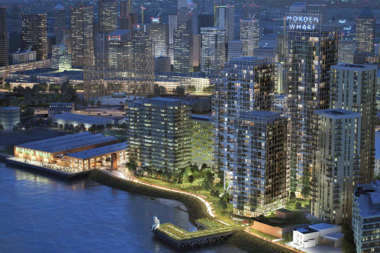 The vision for Morden Wharf