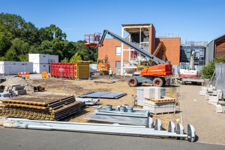 Site work starts
