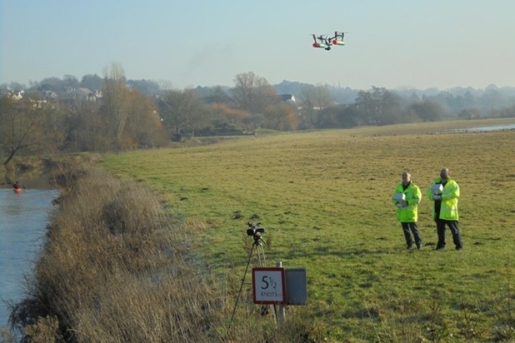 Balfour Beatty's drones in action