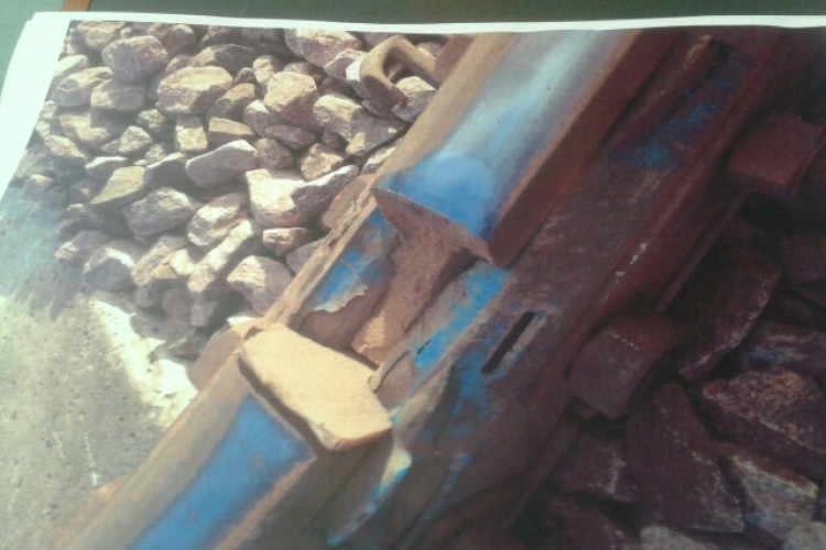 The broken rail