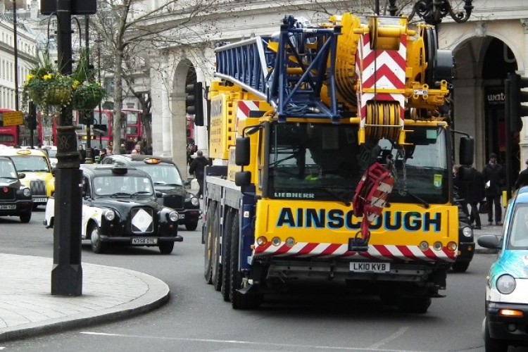 Ainscough has more than 450 mobile cranes in its fleet, which is four times as many as any of its competitors 