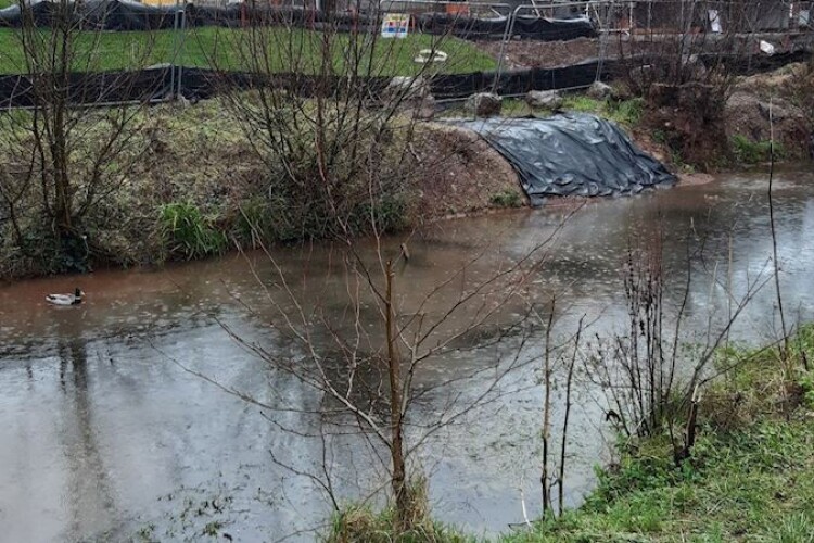 Taylor Wimpey failed to protect the River Llwyd from the impact of its building works