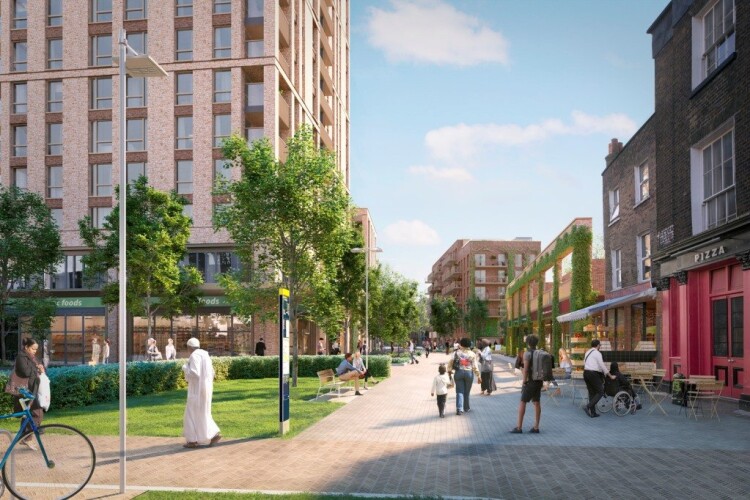 McAleer & Rushe is main contractor for the redevelopment of Stroudley Walk in Bromley by Bow, London.