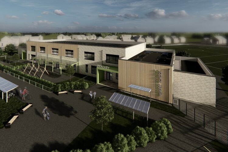 Artist&rsquo;s impression of Limebrook Way Primary School [&copy; Ingleton Wood]