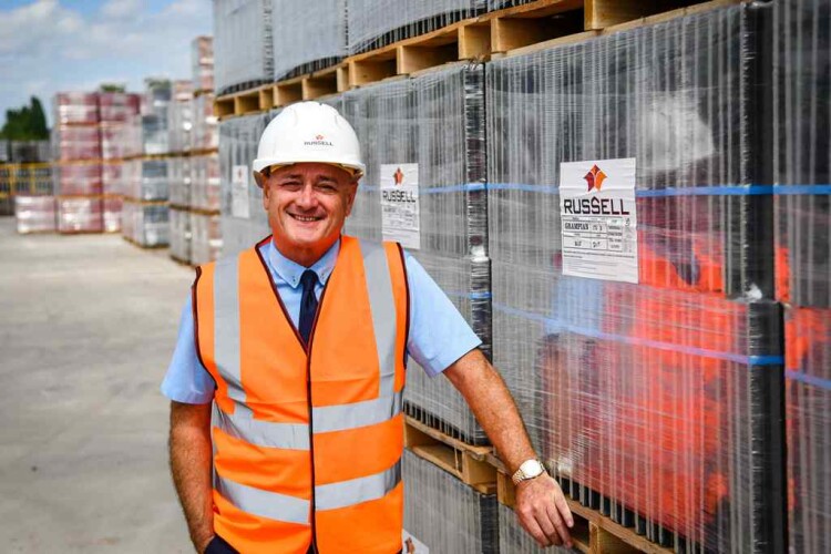 Russell Roof Tiles managing director Andrew Hayward