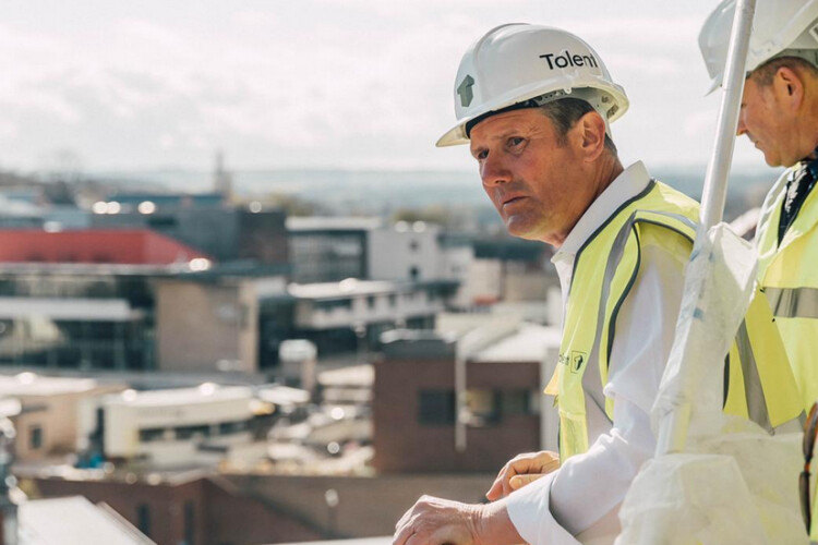 Labour leader Sir Keir Starmer [photo from his Twitter feed]