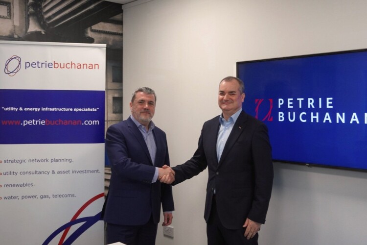John Petrie, director at Petrie Buchanan, and Allan McGill, managing director at Wallace Whittle