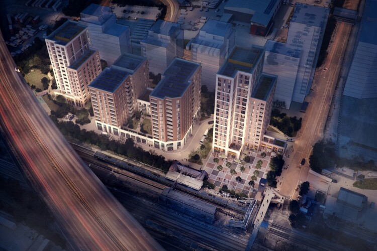 CGI of the scheme