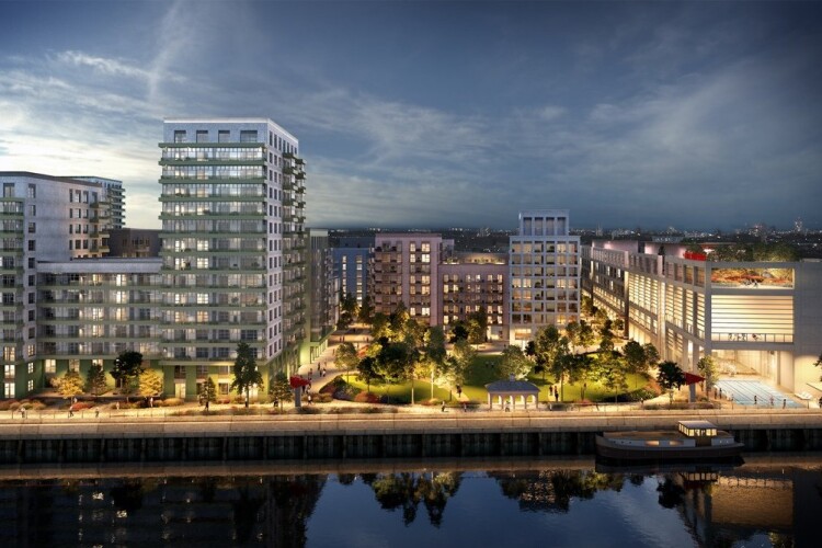 CGI of Ballymore's plans