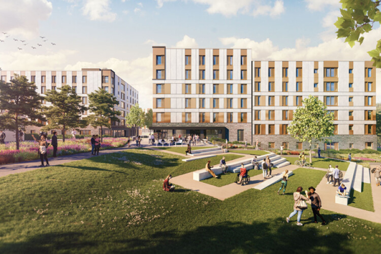 The funkily-named "Student Accommodation Project 3"