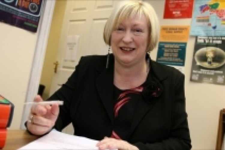 Business Minister Edwina Hart