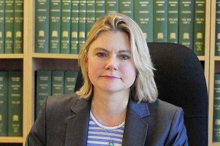 Third runway opponent Justine Greening has been moved from Transport