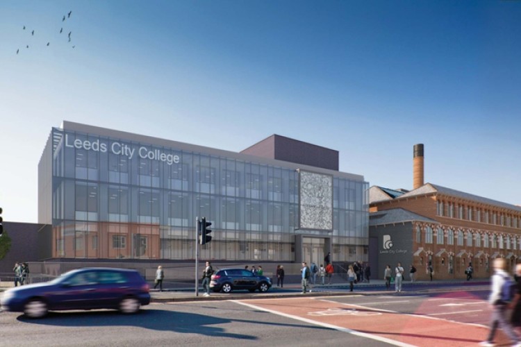 Artist's impression of Leeds City College