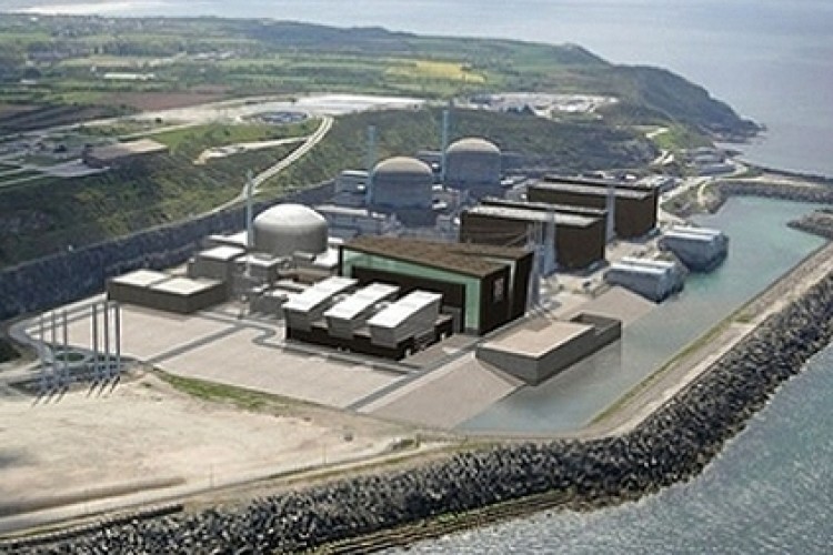 CGI of Hinkley Point C