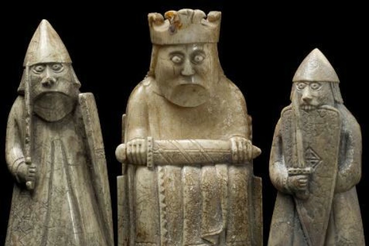 The Lewis chessmen: part of the National Museums Scotland collection