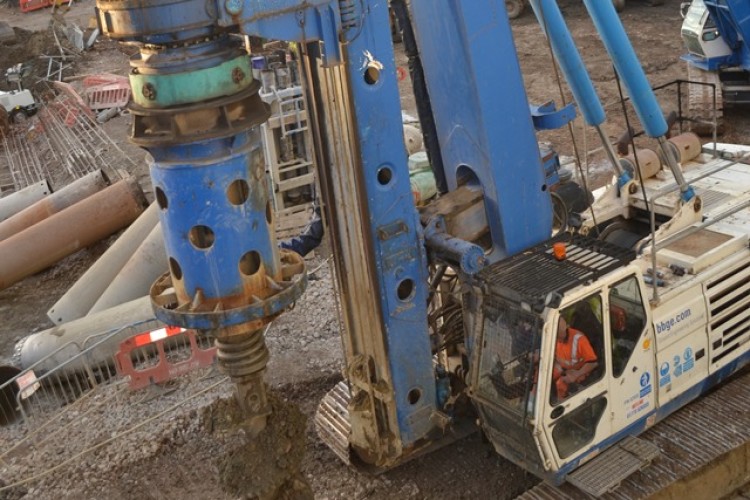 Civil engineering was the best performing area of construction in a rain-sodden February