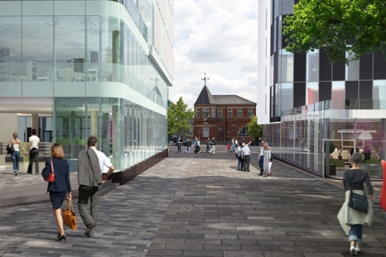 Artist's impression of the scheme