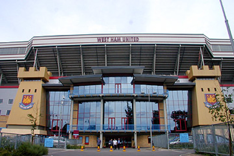 The Boleyn stadium at Upton Park