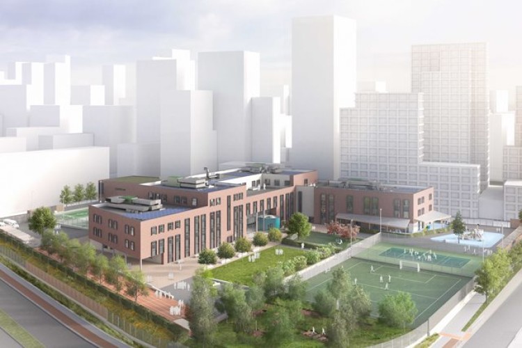 CGI of the new school