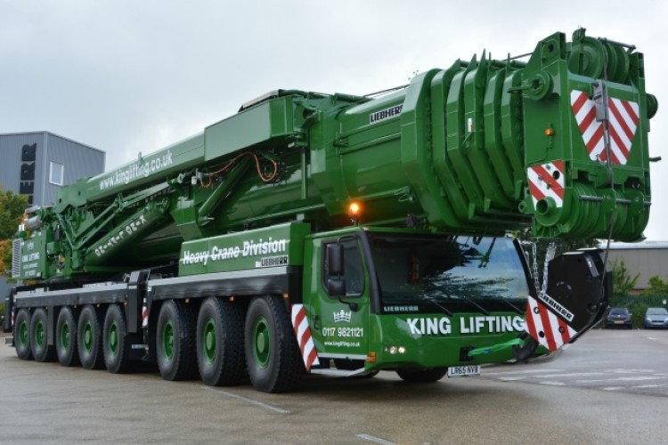 King Lifting's latest Liebherr LTM 1500-8.1 