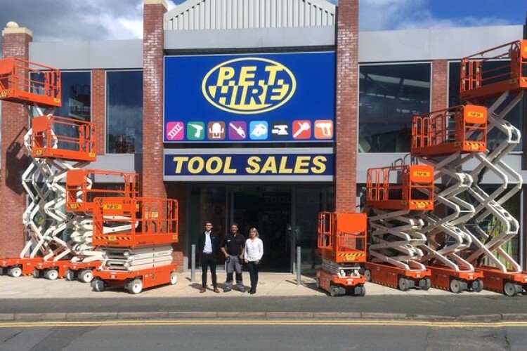 The new lifts arrive