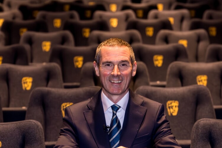 Gilbert-Ash MD Ray Hutchinson, at the launch of a film profiling the firm's projects