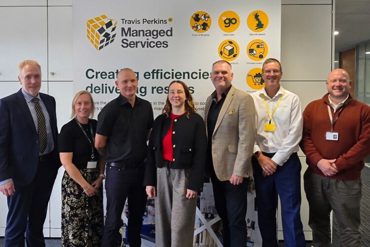Giles Newman CHIC, Michelle Smith TPMS, Liam Gratty CHIC, Rosie Wise Managing Director TPMS, Lee Jackson TPMS, Adam Kent TPMS, Craig Lane TPMS