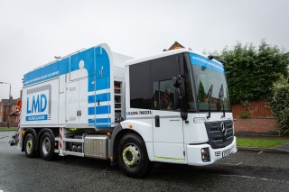 The Econic truck is designed for improved driver views