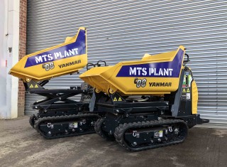 Yanmar tracked dumpers